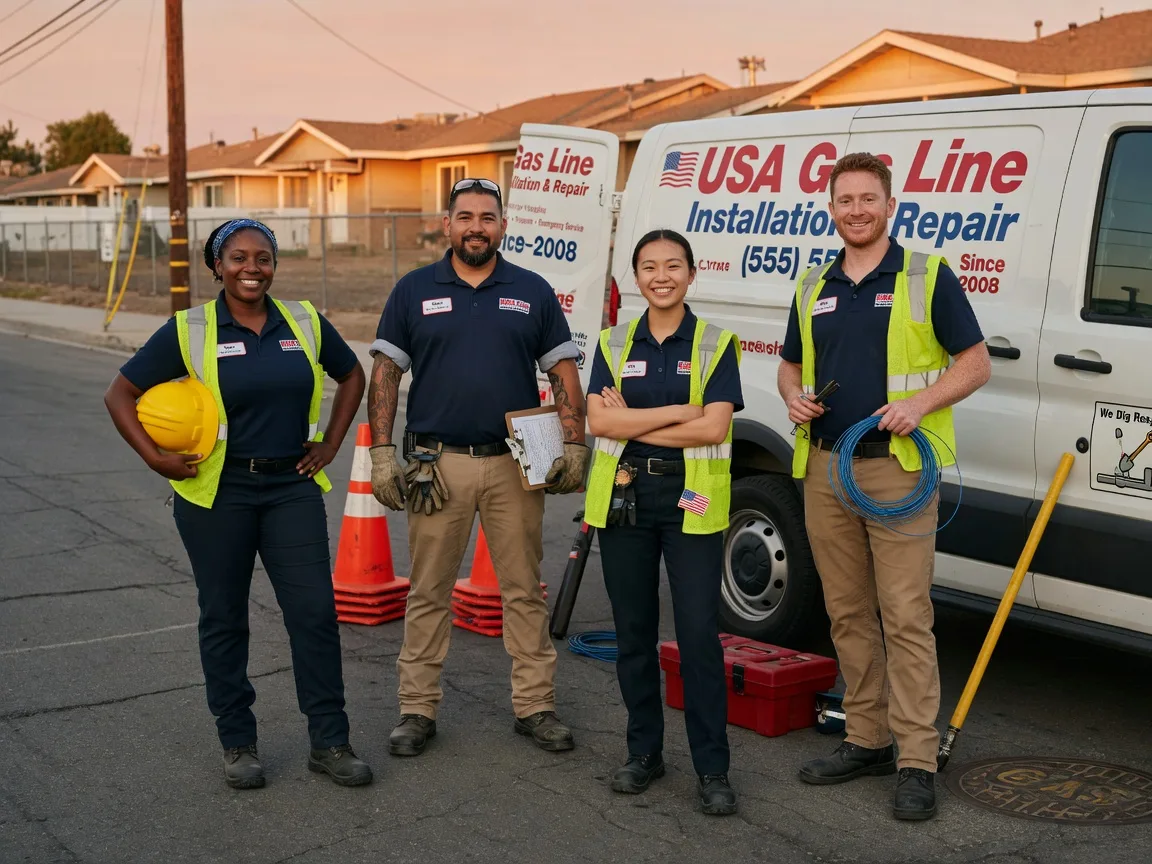Gas Line Installation company in Farmington, CA